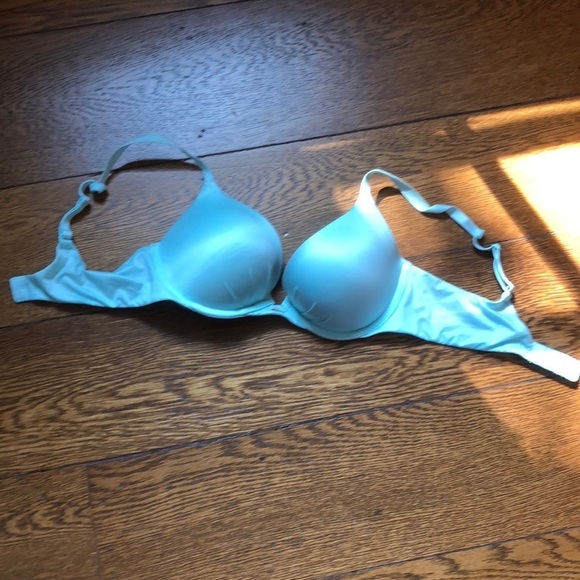 Victoria’s Secret Fabulous Blue Plunge Bra 34C - Picture 1 of 6